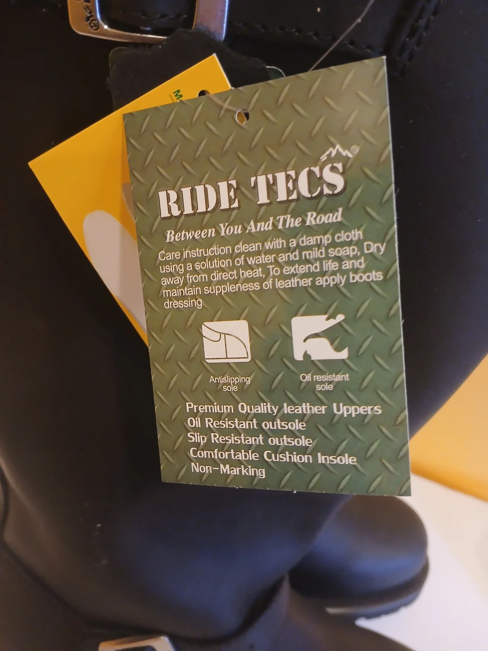 Ride Tecs Mens Boots Size 11w